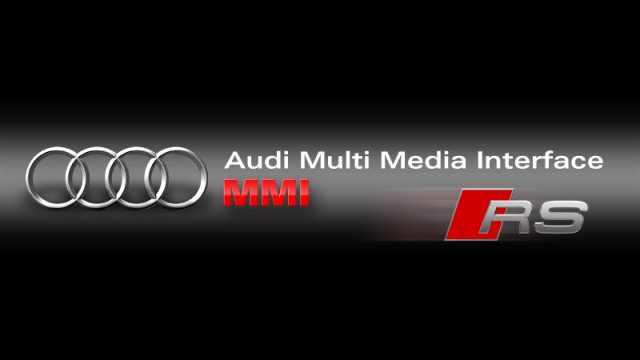 Audi MMI welcome screen in Mmi 3G
