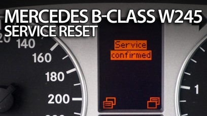 Mercedes service reminder #3