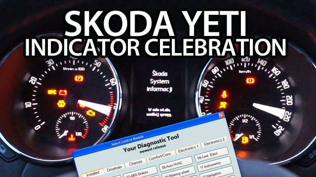 Skoda Yeti Indicator Celebration activation (needle sweep, gauge test, welcome ceremony, staging)