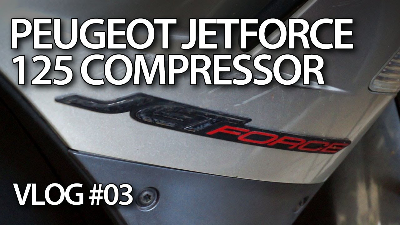 VLOG - Saving Peugeot JetForce 125 Compressor motorbike