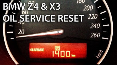 BMW Z4 X3 reset inspection service reminder - mr-fix.info