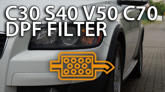 Volvo DPF check (diesel particle filter)